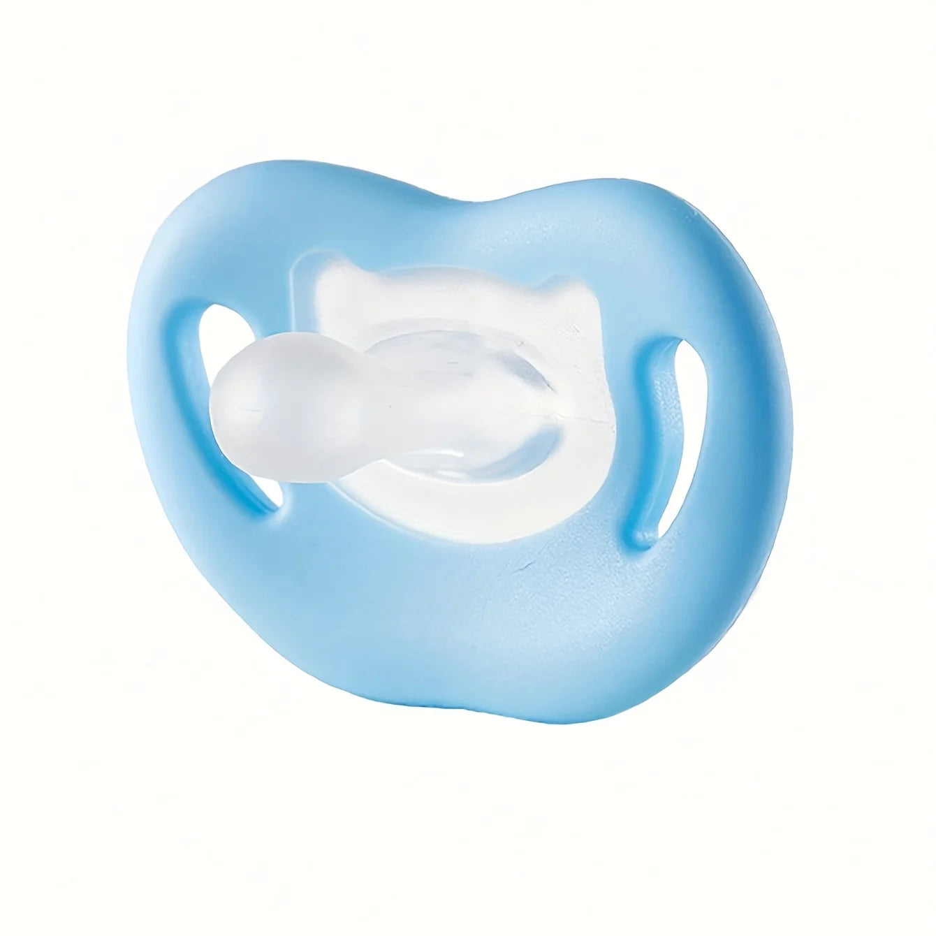 Silicone Baby Pacifier & Soother | Soft Thumb Nipple | Single & 2-Pack | Pink & Blue
