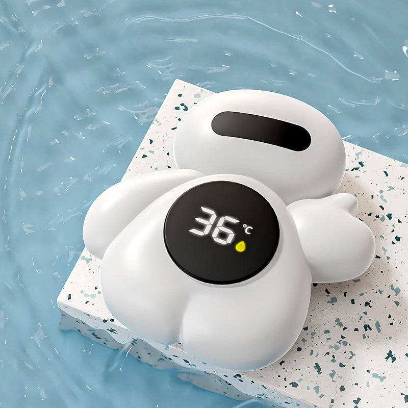Baby Bath Thermometer | Digital Water Temperature Monitor with LED Display