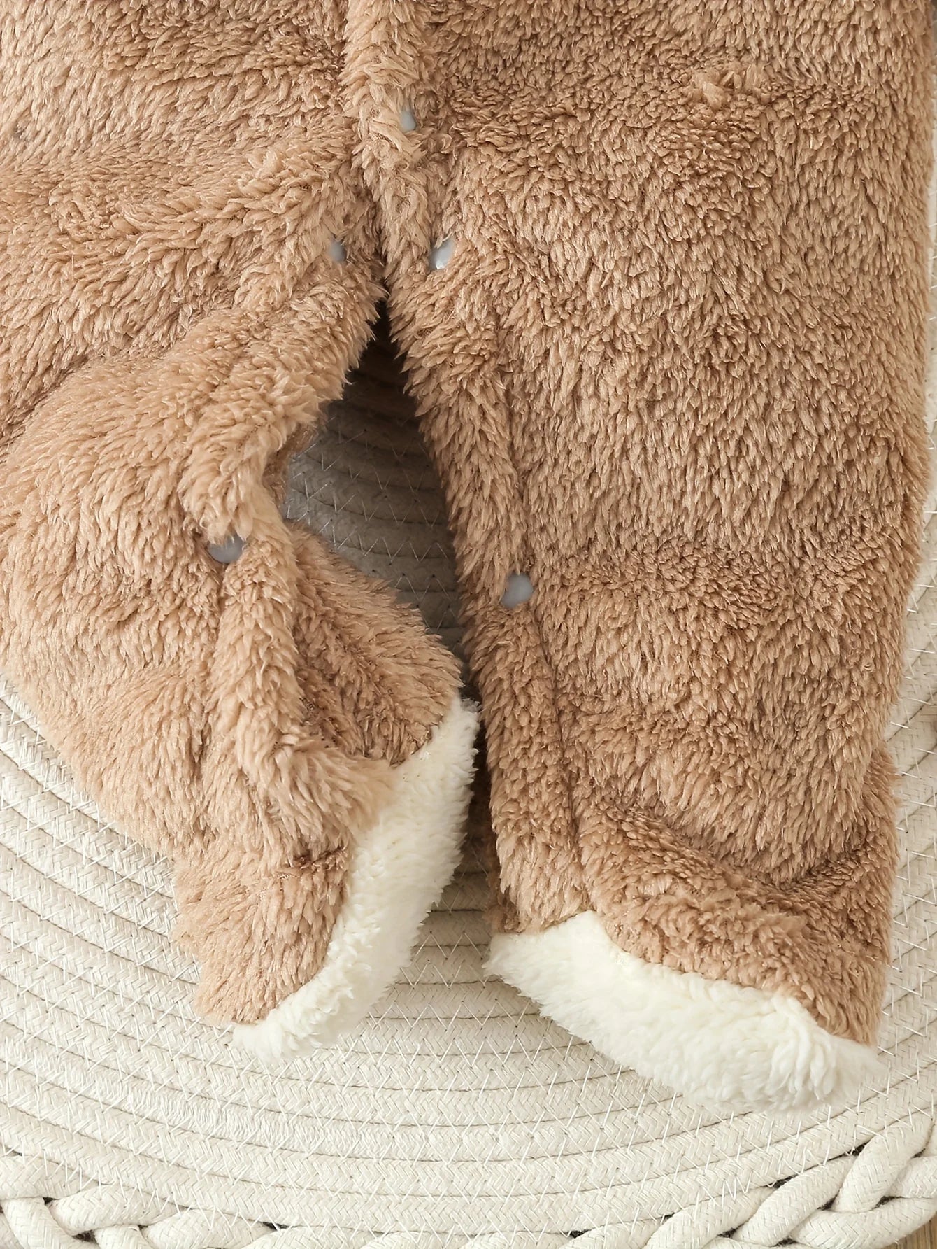 Baby Fleece Hooded Romper | Warm Animal Jumpsuit for Newborns 0–12 Months