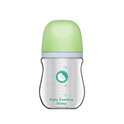 MAMIJOY Anti-Choke Glass Baby Bottle | BPA Free | 90ml & 160ml