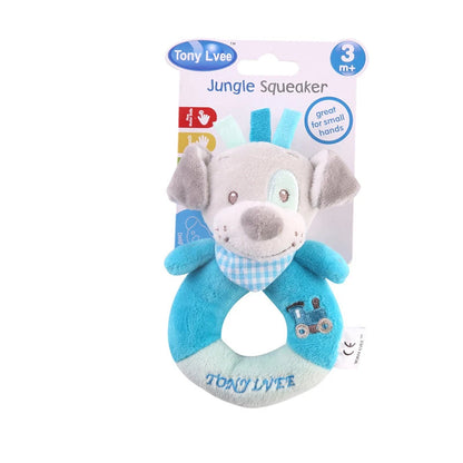 Baby Animal Plush Hand Bell Rattle Toy