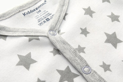 Newborn Baby Romper | Long Sleeve Cotton Jumpsuit 0-12M