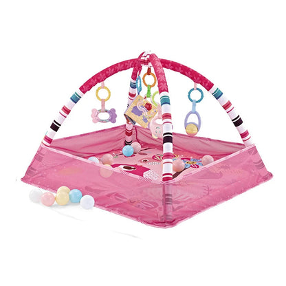 Baby Crawling Mat & Fitness Frame Set