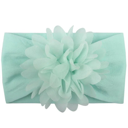 Baby & Toddler Chiffon Flower Bow Headband | Soft Hair Band for Girls