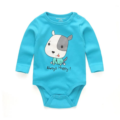 Baby Unisex Cotton Romper 2-Pack | O-Neck Short Sleeve Jumpsuit 0-24 Months