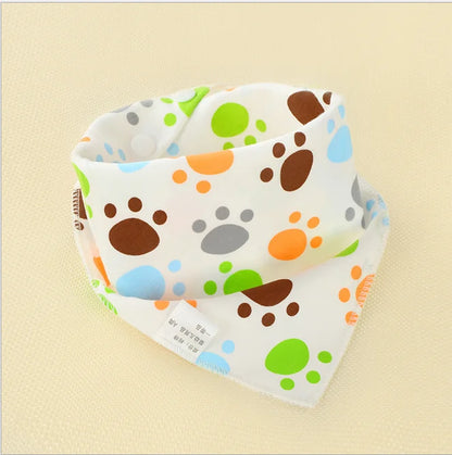 Baby Bandana Dribble Bib | Soft Triangle Burp Cloth for Newborns & Toddlers