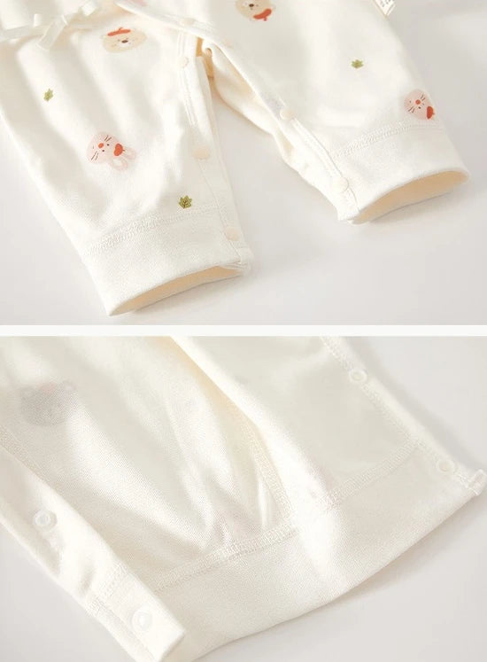 Baby Unisex Four Season Jumpsuit | Cute Print Romper 0-6 Months