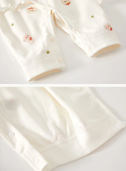 Baby Unisex Four Season Jumpsuit | Cute Print Romper 0-6 Months