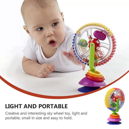 Baby Ferris Wheel Rattle Toy | Suction Cup Spinning Sensory Toy for Babies & Toddlers