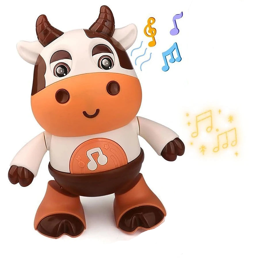 Dancing Cow Baby Toy | Electric Musical Plush with Funny Songs & Moves for Toddlers