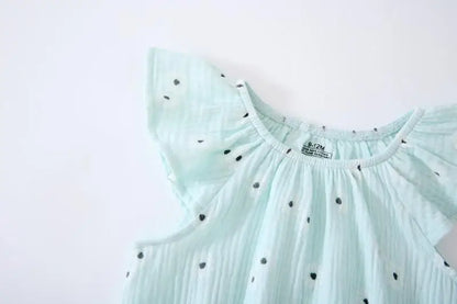 3-Piece Baby Girl Floral Bodysuit Set | Sleeveless 100% Cotton Summer 0-24M