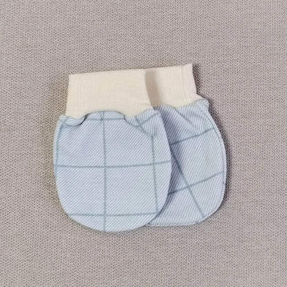 5 Pairs Baby No-Scratch Mittens | Soft Cotton Newborn Hand Mittens 0-3 Months