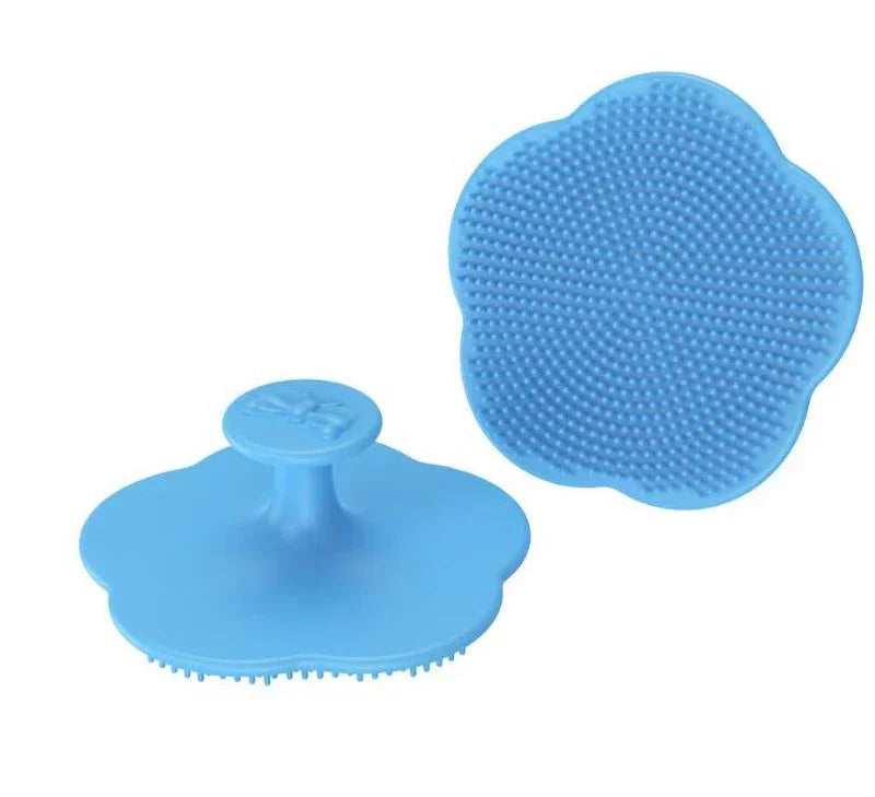 Soft Baby Comb & Silicone Head Massager | Newborn Hair Care Set
