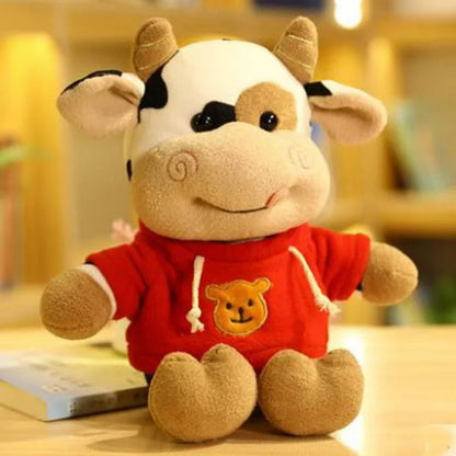 Cute Cow Plush Toy | Soft Stuffed Animal Rag Doll | 13 Styles