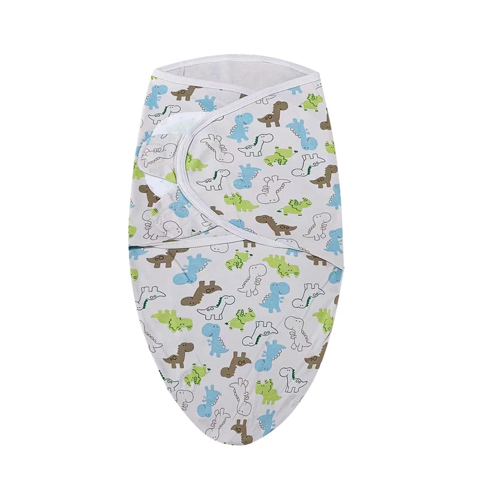 Baby Blanket & Hat Set | Soft Cotton Newborn Swaddle Wrap