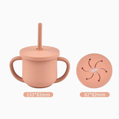 10-Piece Children's Silicone Dinner Set | Strong Suction Bowl, Plate, Fork & Spoon | BPA-Free