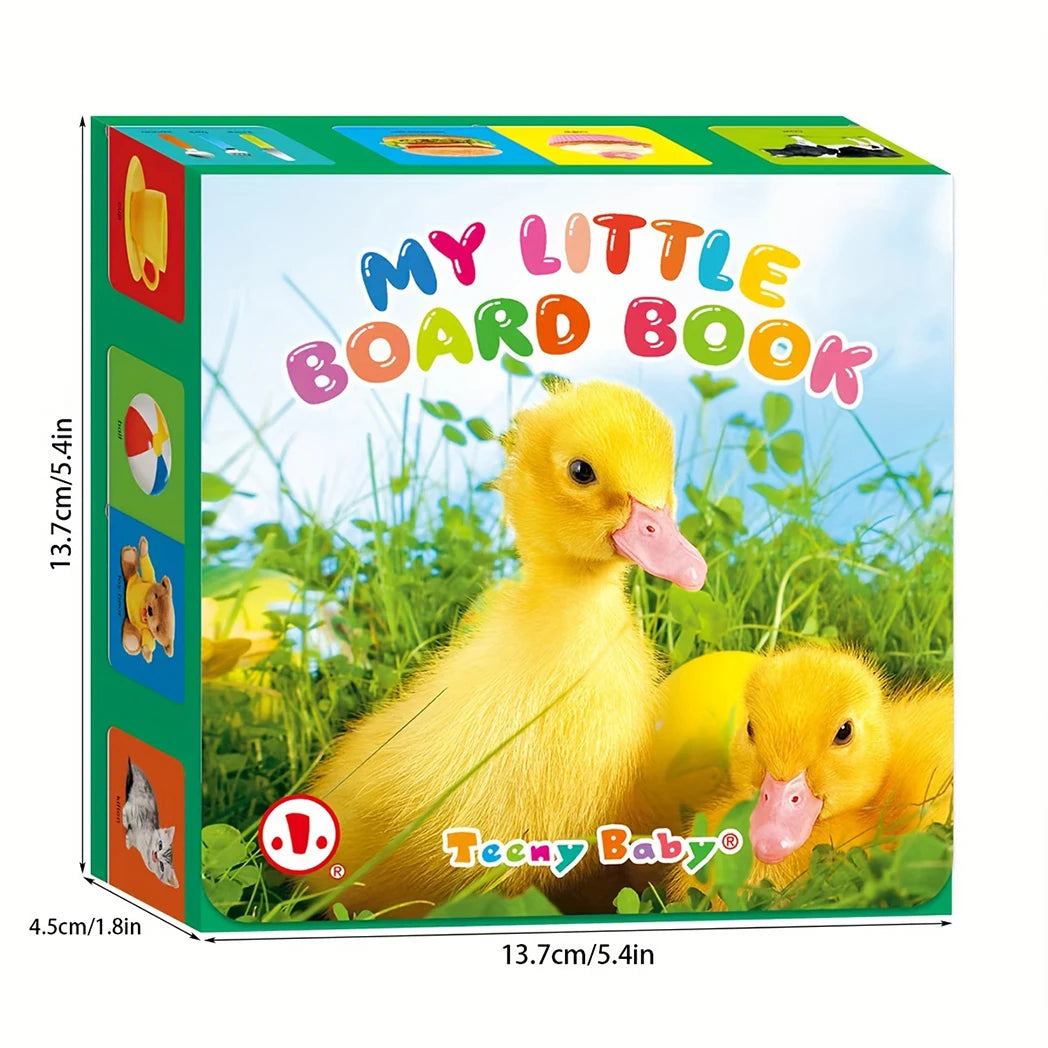 Baby Colourful Pattern Card Books | Interactive Sensory Toy for Newborn Early Development