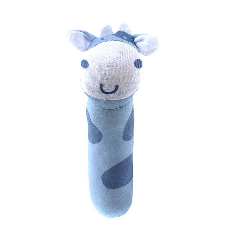 Baby Animal Plush Hand Bell Rattle Toy