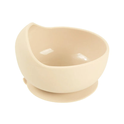 Baby Silicone Suction Bowl with Spoon | Waterproof Kids Feeding Tableware