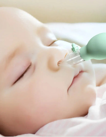 Baby Nasal Aspirator | Soft Silicone Nose Cleaner & Snot Sucker for Newborns, Anti-Backflow