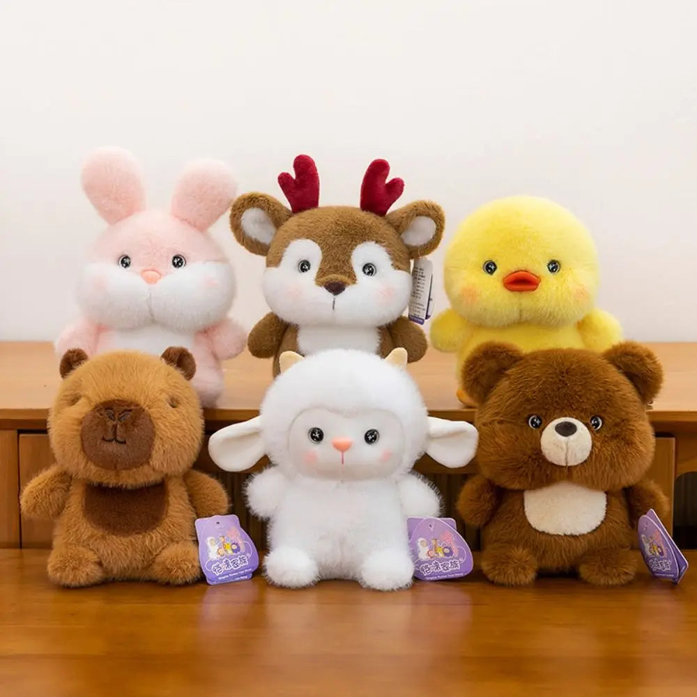 Mini Animal Companion Plush | 16cm Soft Stuffed Doll for Kids