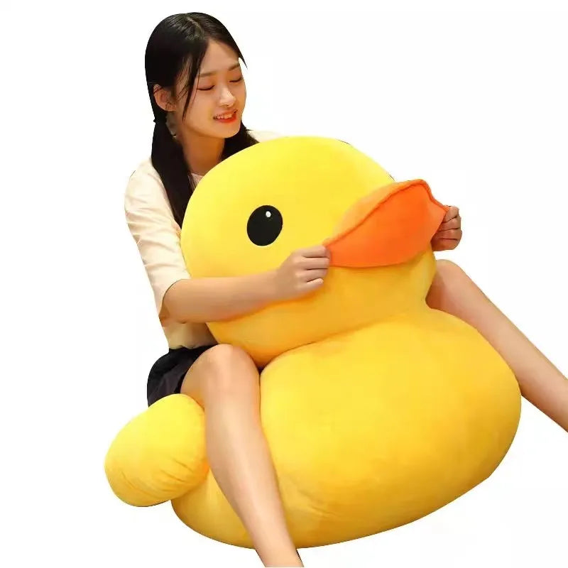 Kawaii Yellow Duck Plush Toy | Soft Stuffed Animal in 3 Sizes