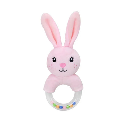 Baby Animal Plush Hand Bell Rattle Toy