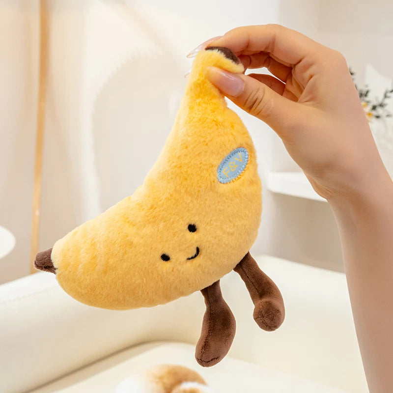 Fruit Plush Toy | Soft Stuffed Plushie for Babies & Kids | 10 Fruit Designs