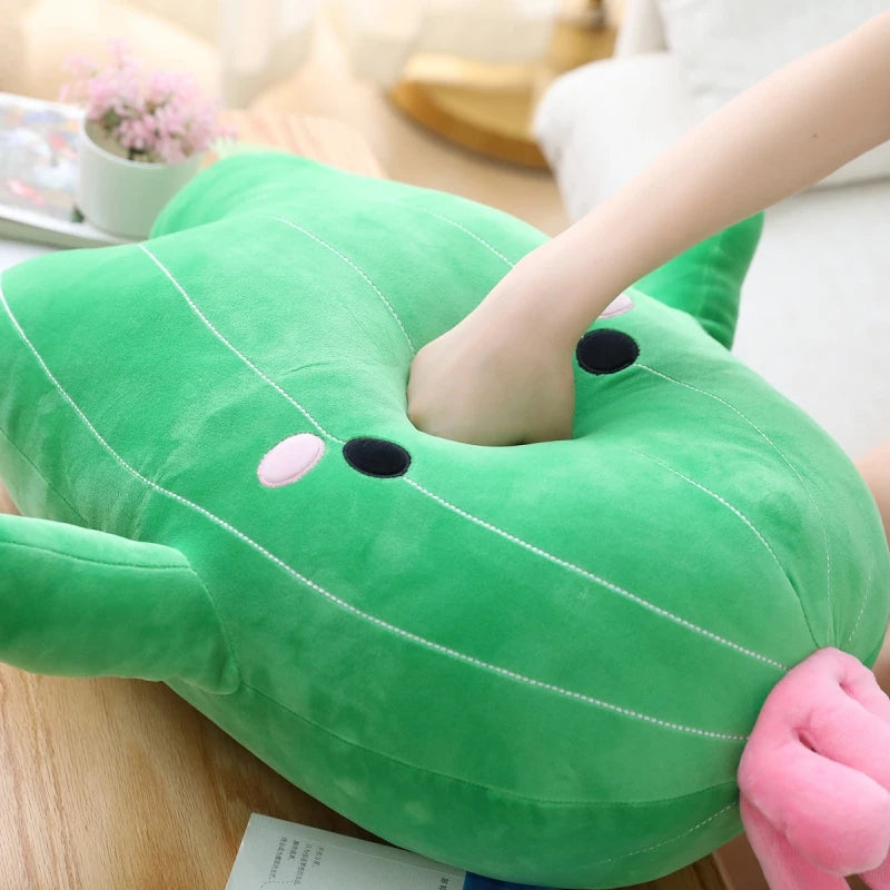 Plush Cactus Toy | Soft Stuffed Plant Pillow Doll | 3 Sizes | 25cm, 40cm & 60cm