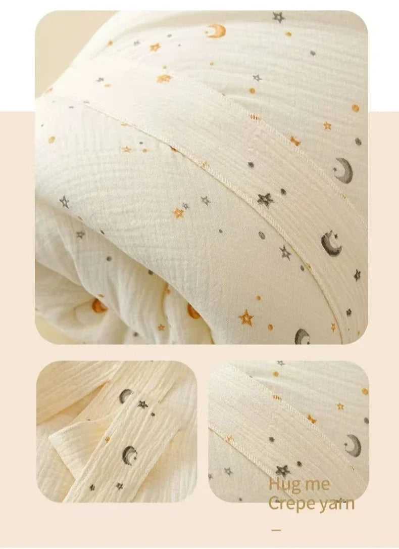 Newborn Bunny Ears Swaddle Blanket | Extra Soft Cotton Wrap