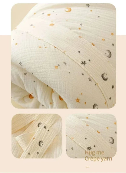 Newborn Bunny Ears Swaddle Blanket | Extra Soft Cotton Wrap