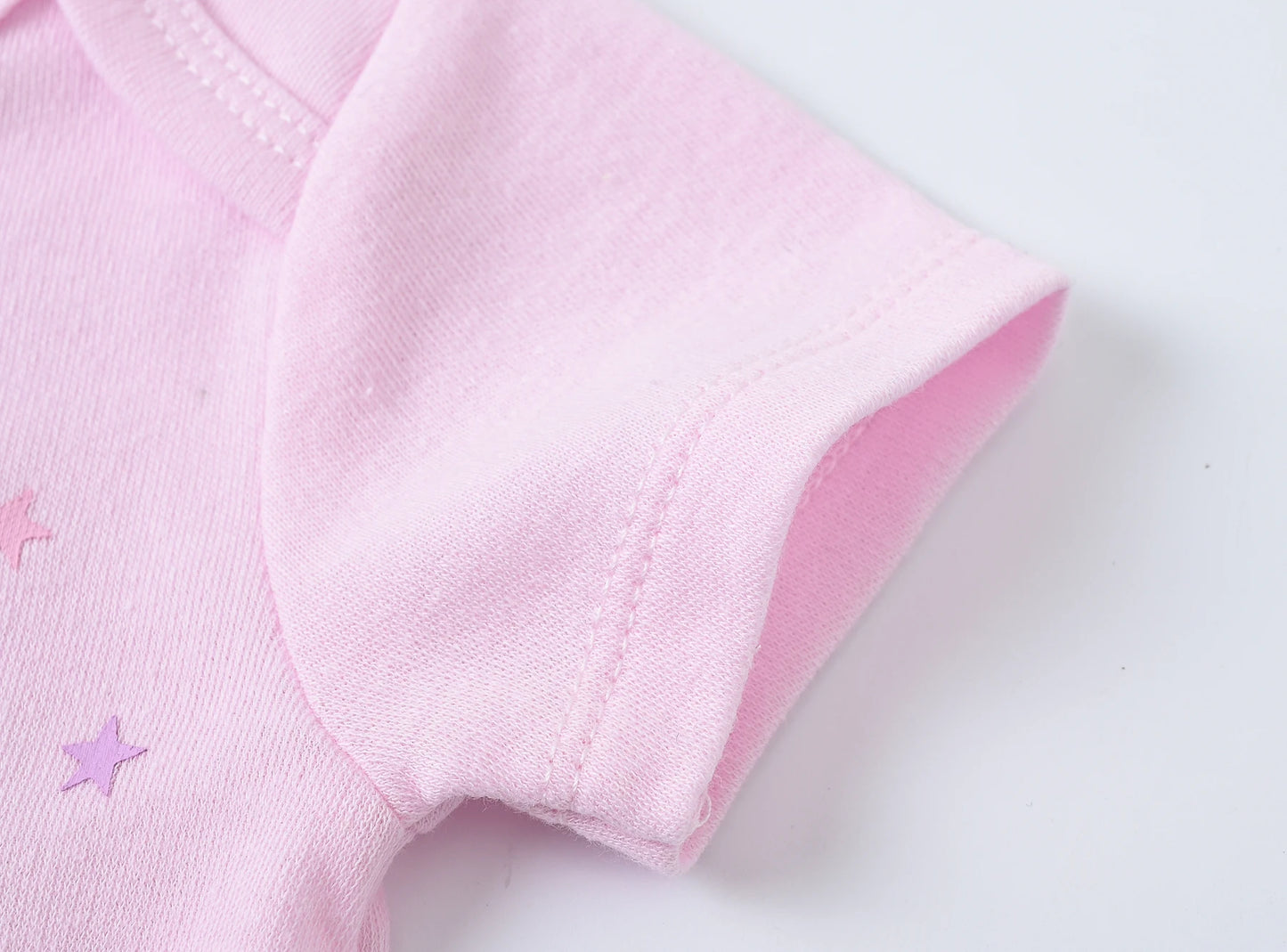 Baby Cotton Bodysuit 3-Pack | Short Sleeve Unisex Romper 0-12 Months