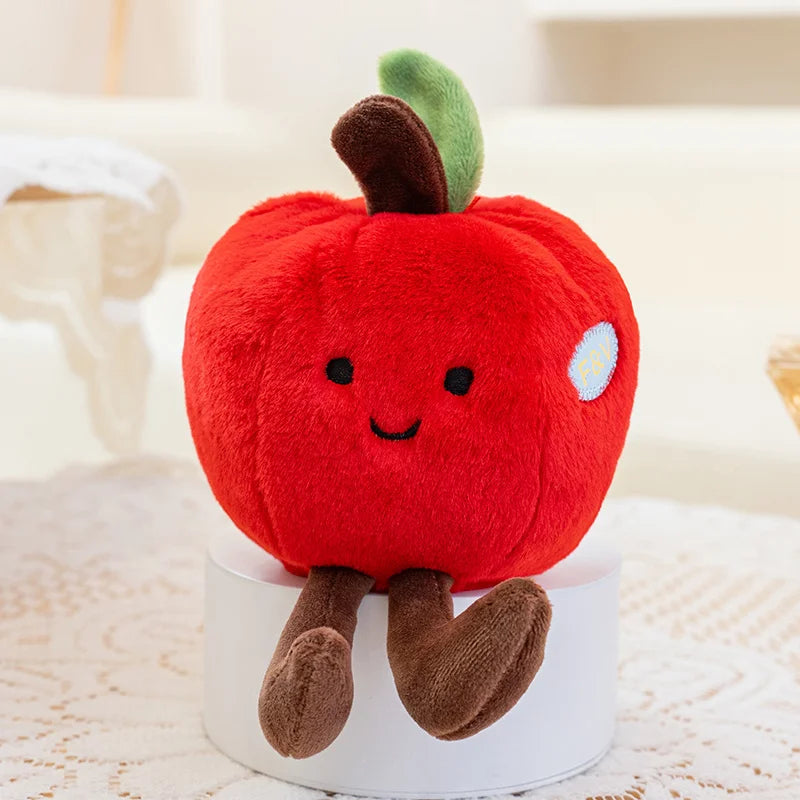 Fruit Plush Toy | Soft Stuffed Plushie for Babies & Kids | 10 Fruit Designs