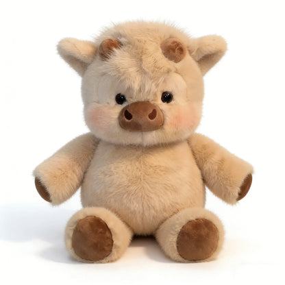 Highland Calf Plush Toy | Soft 40cm Stuffed Animal Doll for Babies & Kids