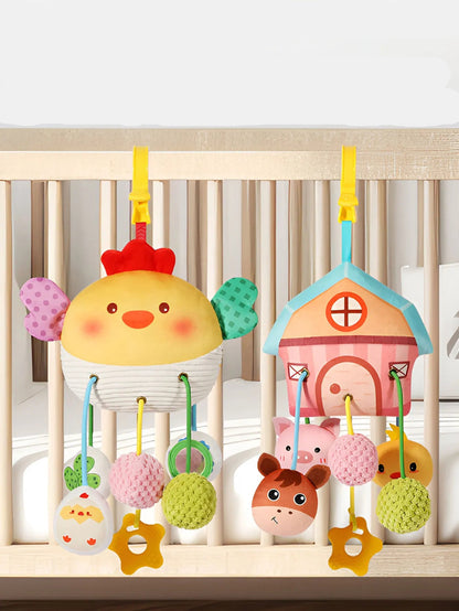 Baby Cot Hanging Pull String Toy