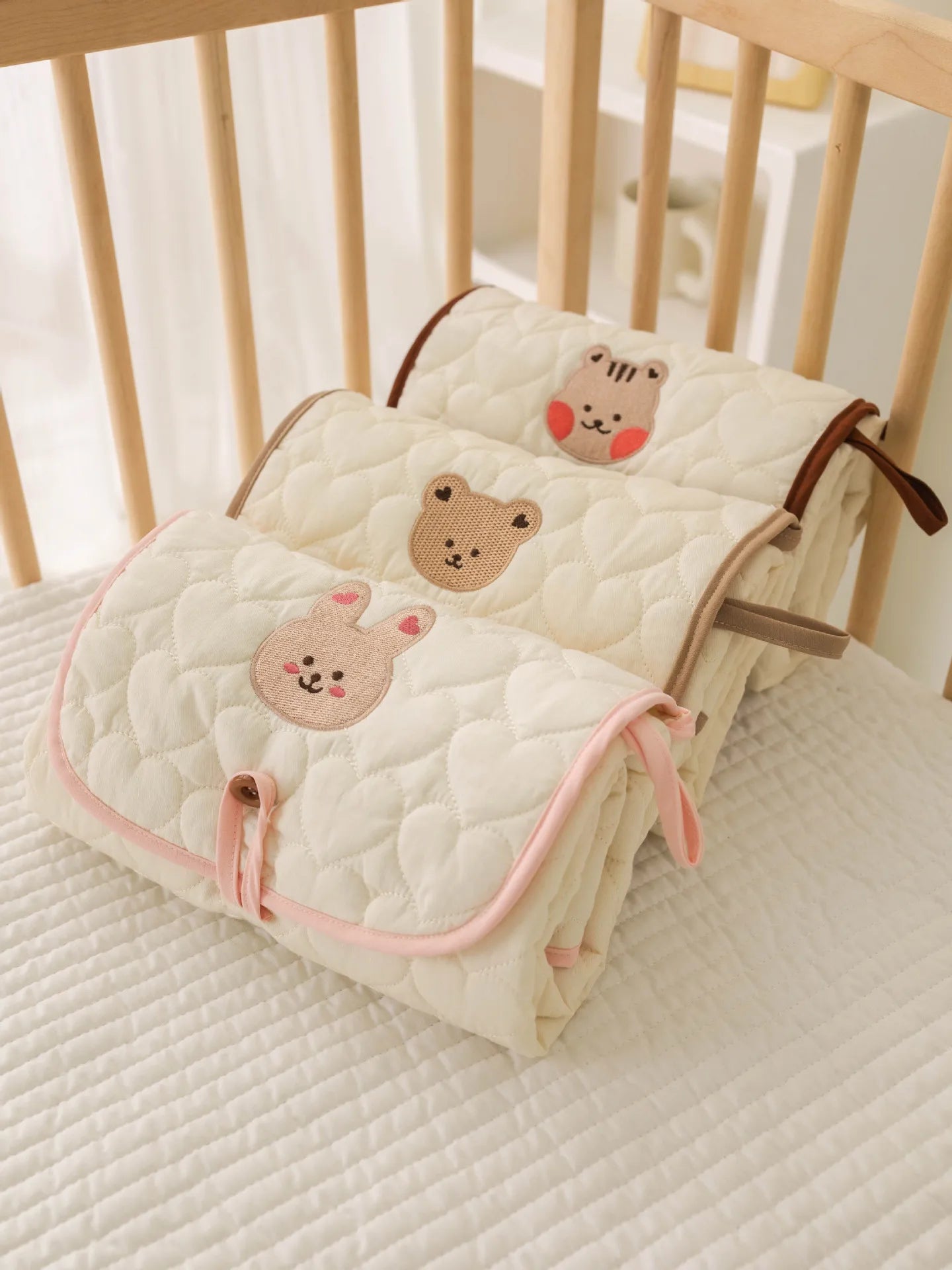 Baby Foldable Changing Mat | Portable Waterproof Nappy Change Pad for Newborns