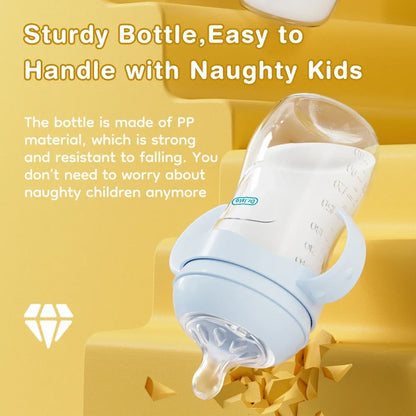 PP Baby Bottle with Handle | Anti-Colic Newborn Feeding Bottle 150ml / 240ml / 330ml