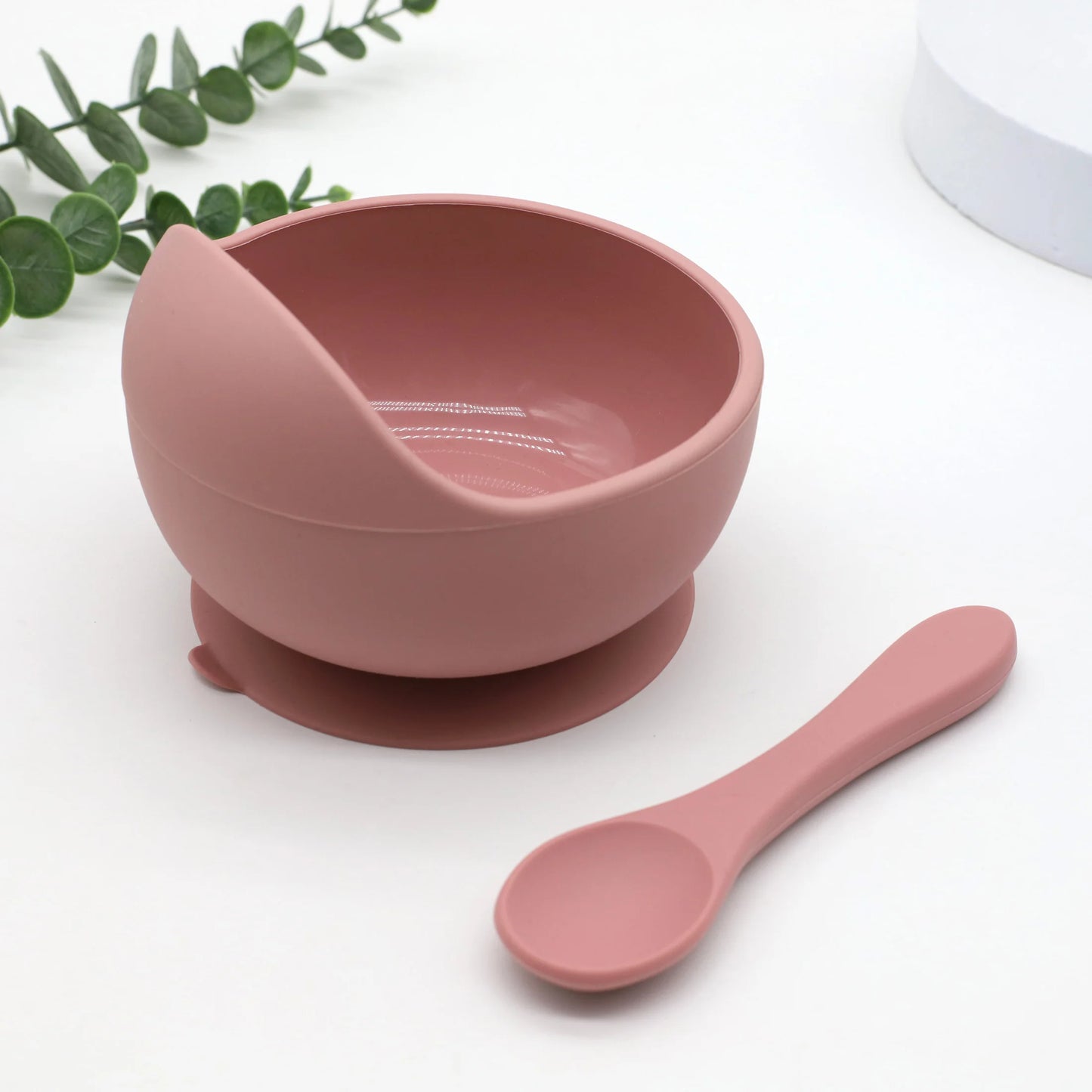 Baby Silicone Bowl & Spoon Set