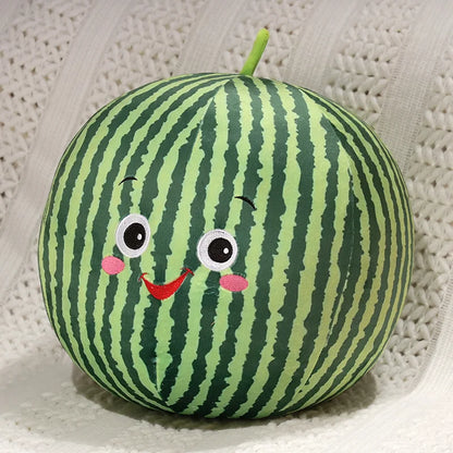 Kawaii Fruit Plush Toy | Soft Stuffed Fruit Pillow Doll | 6 Designs | 10cm, 20cm & 30cm