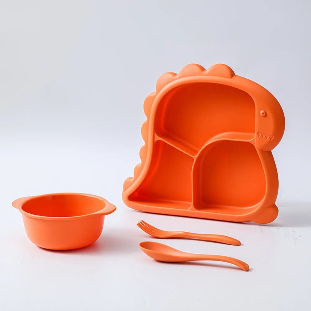 Kids Dinosaur Dinnerware Set