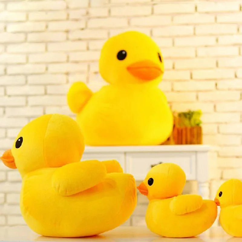 Kawaii Yellow Duck Plush Toy | Soft Stuffed Animal in 3 Sizes