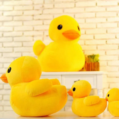 Kawaii Yellow Duck Plush Toy | Soft Stuffed Animal in 3 Sizes