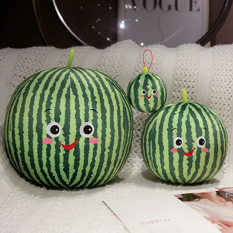 Kawaii Fruit Plush Toy | Soft Stuffed Fruit Pillow Doll | 6 Designs | 10cm, 20cm & 30cm