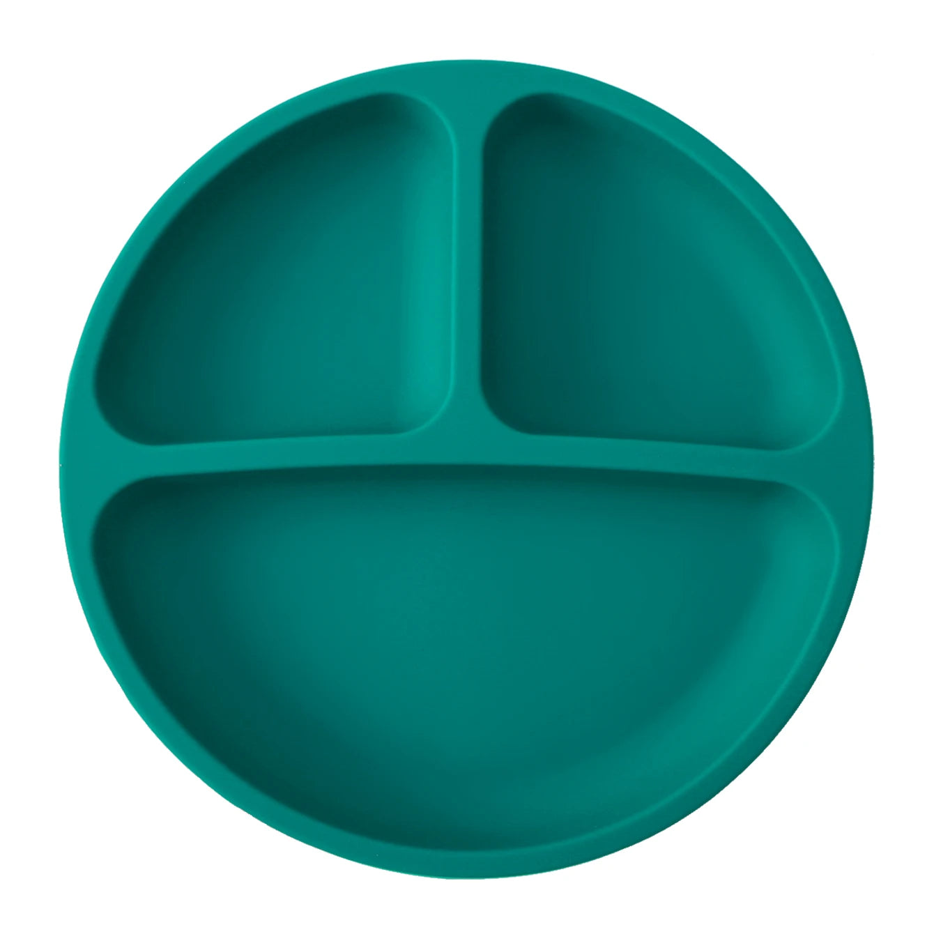 Baby Silicone Suction Dining Plate | BPA-Free Toddler Feeding Bowl | 14 Colours