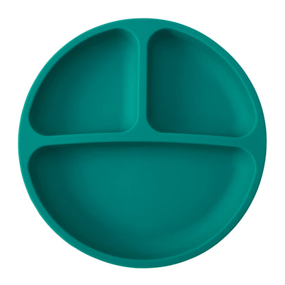 Baby Silicone Suction Dining Plate | BPA-Free Toddler Feeding Bowl | 14 Colours