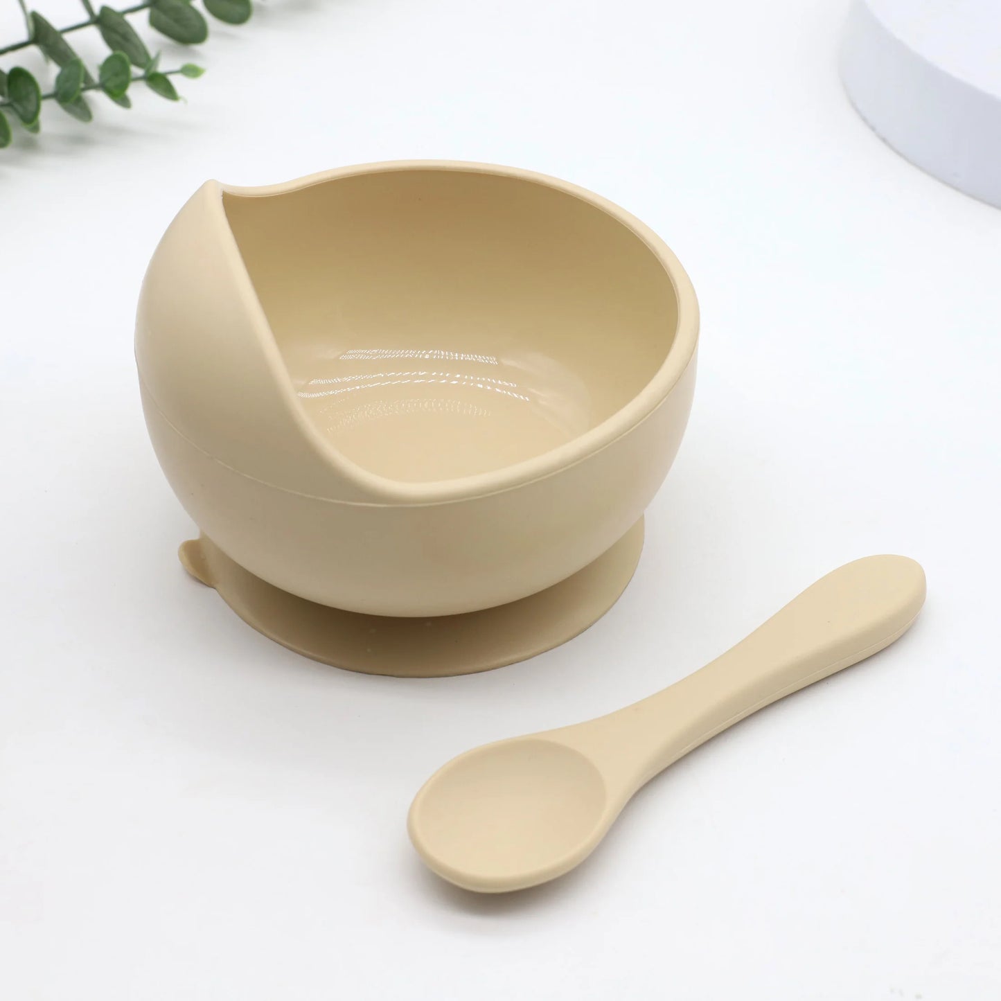Baby Silicone Bowl & Spoon Set