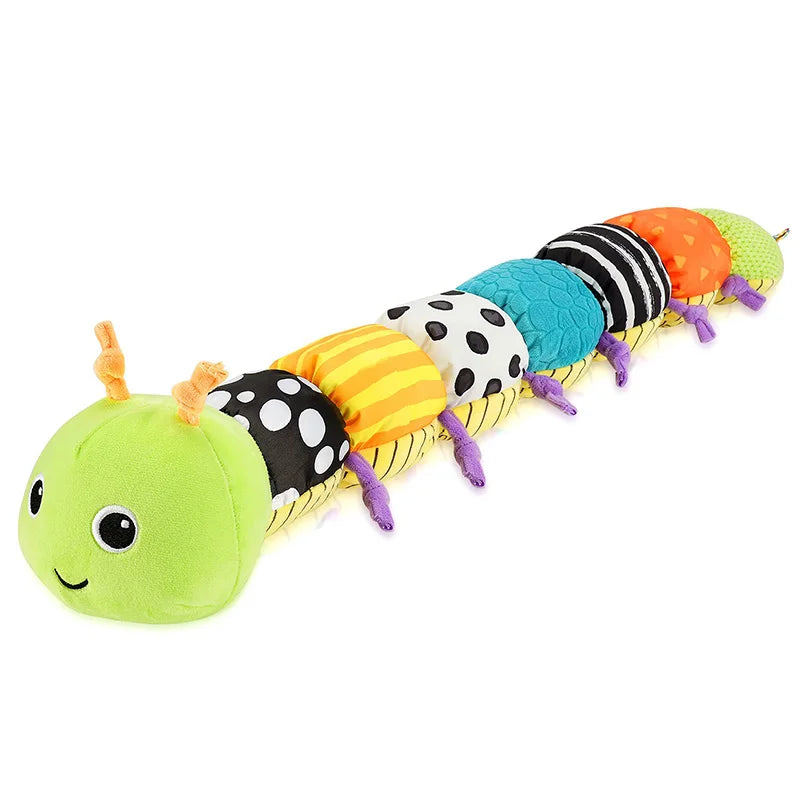 Baby Musical Caterpillar Rattle Plush Toy