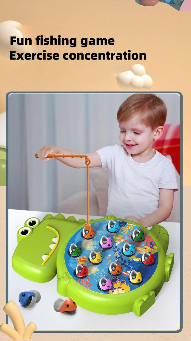 Baby Magnetic Fishing Toy | Educational Colour Sorting Game for Toddlers 1–3 Years