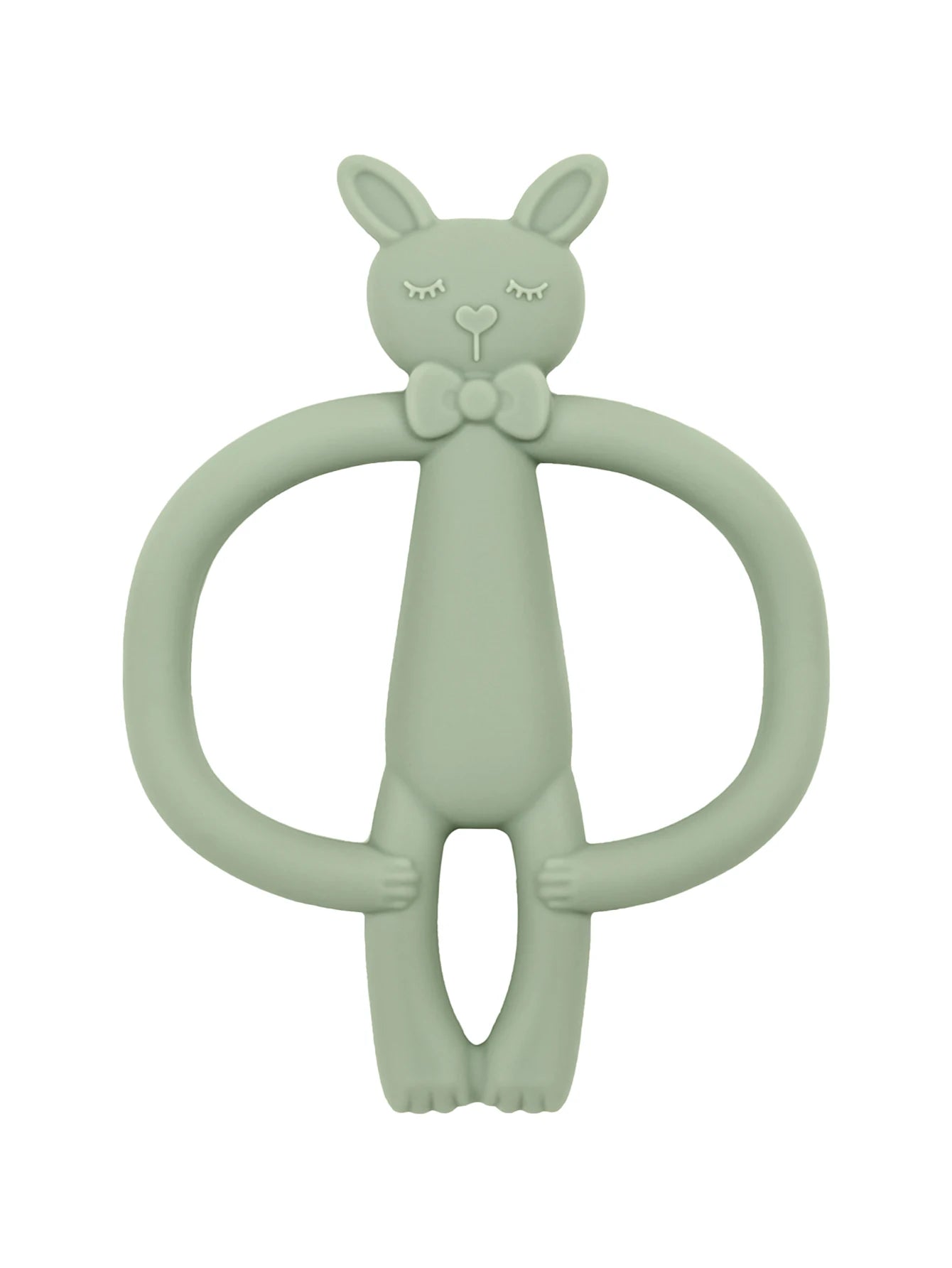 Silicone Rabbit Teether for Babies & Newborns