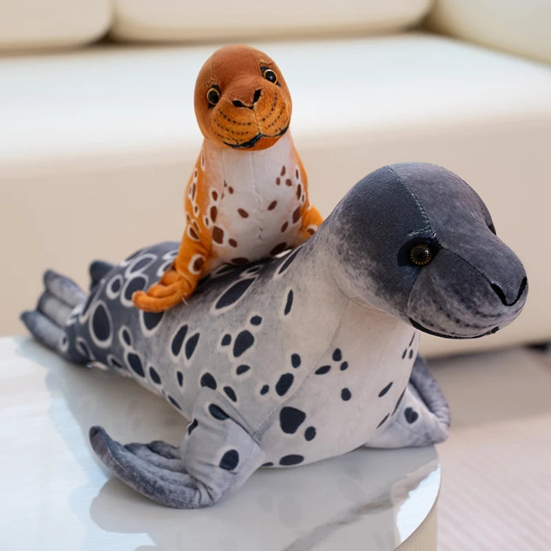 Kawaii Sea Lion Seal Plush Toy | Super Soft Stuffed Animal | 2 Colours | 40cm & 60cm